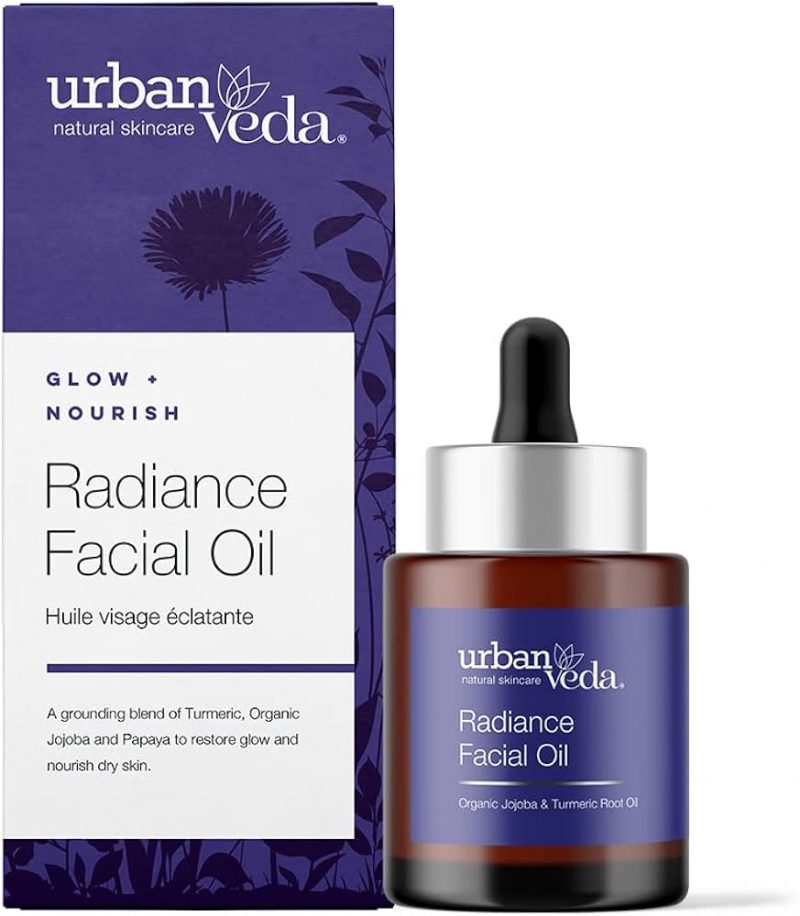 Ορός για Ξηρό Δέρμα - Radiance Facial Oil -Urban veda
