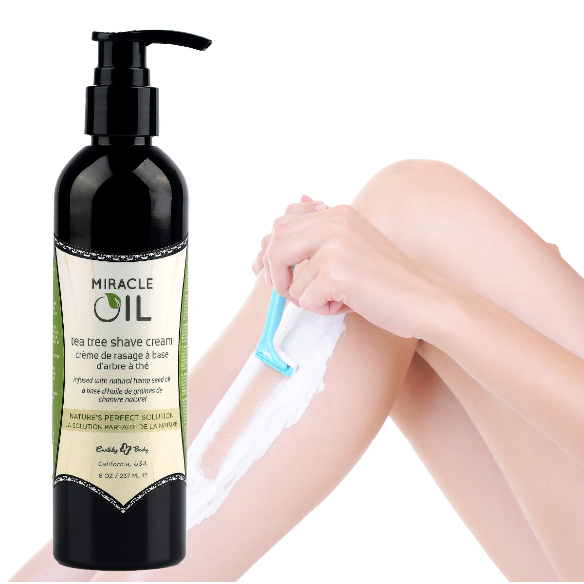 Miracle Oil Φυτική κρέμα ξυρίσματος με έλαιο Τεϊόδεντρου