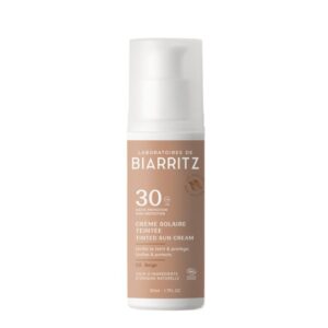 Biarritz Αντηλιακή Κρέμα Προσώπου με Χρώμα Beige SFP30 βιολογική Laboratories De Biarritz